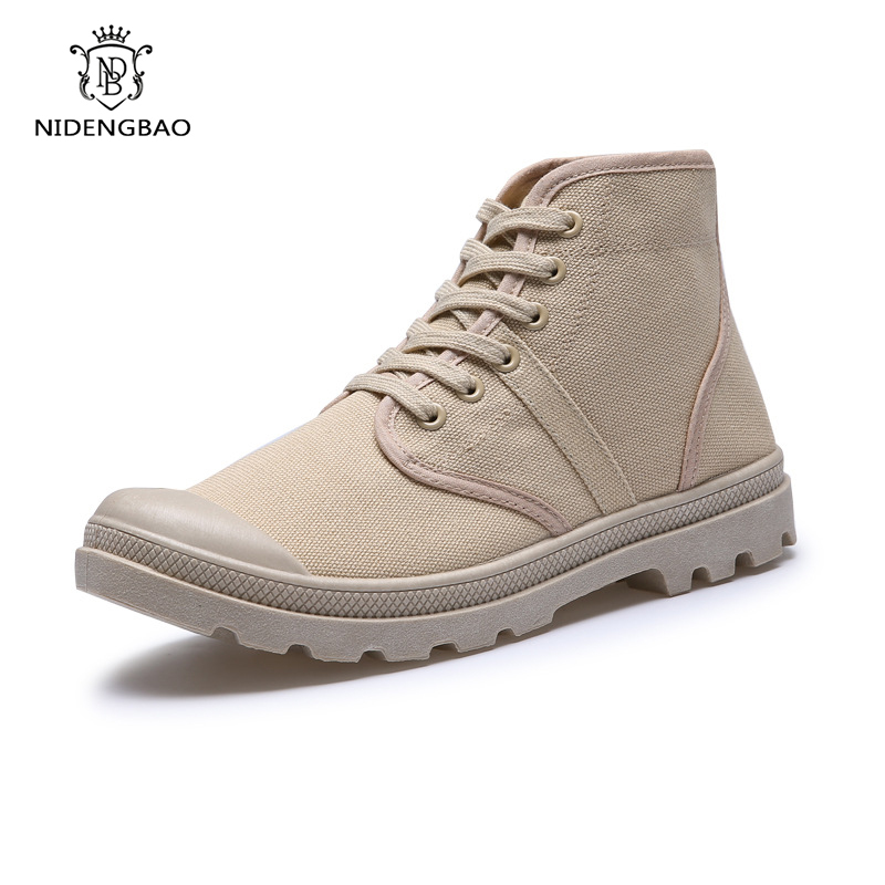 Mens Fashion Trainers - Mannen Laarzen Nieuwe Casual Canvas Schoenen