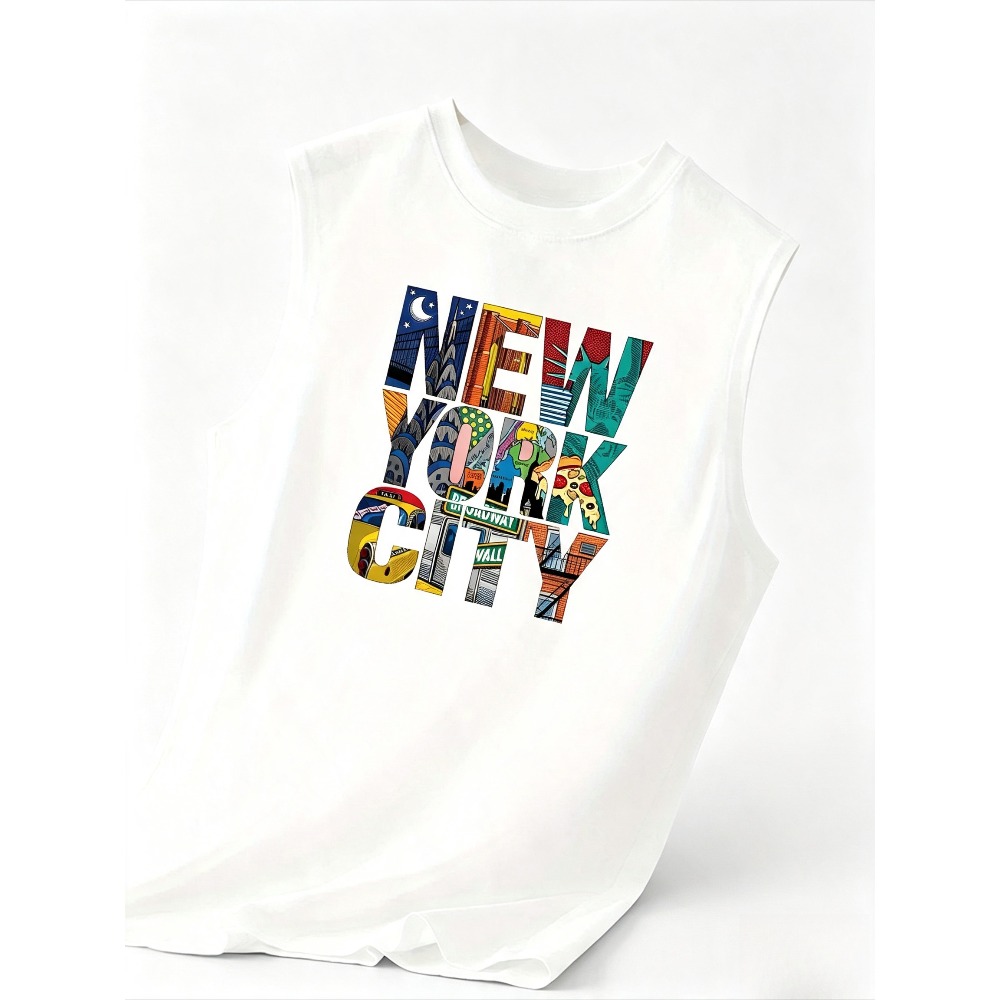 Men'S Fashion New York - New York City Graffiti Print Heren