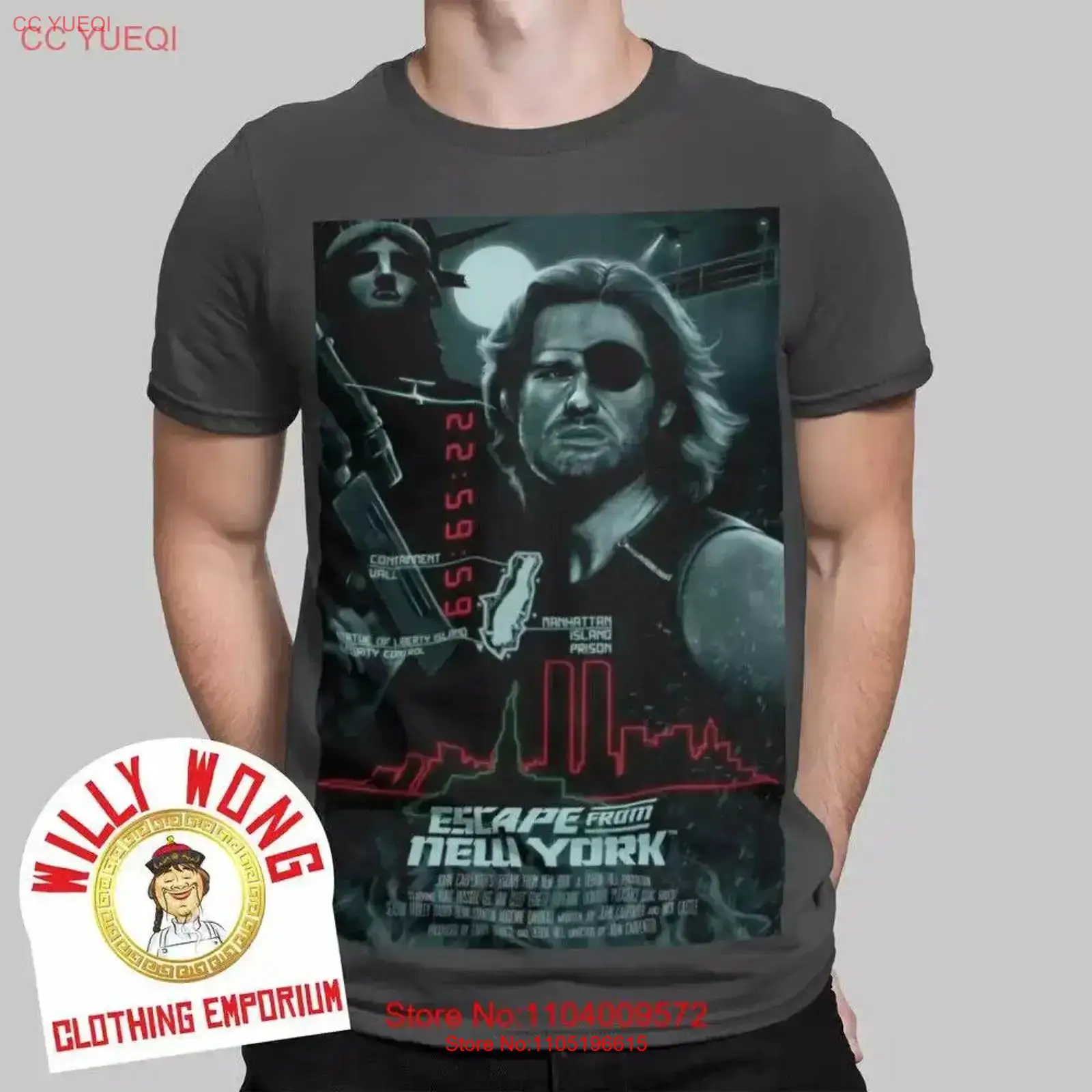 Men'S Fashion New York - Ontsnap uit New York T-shirt Retro