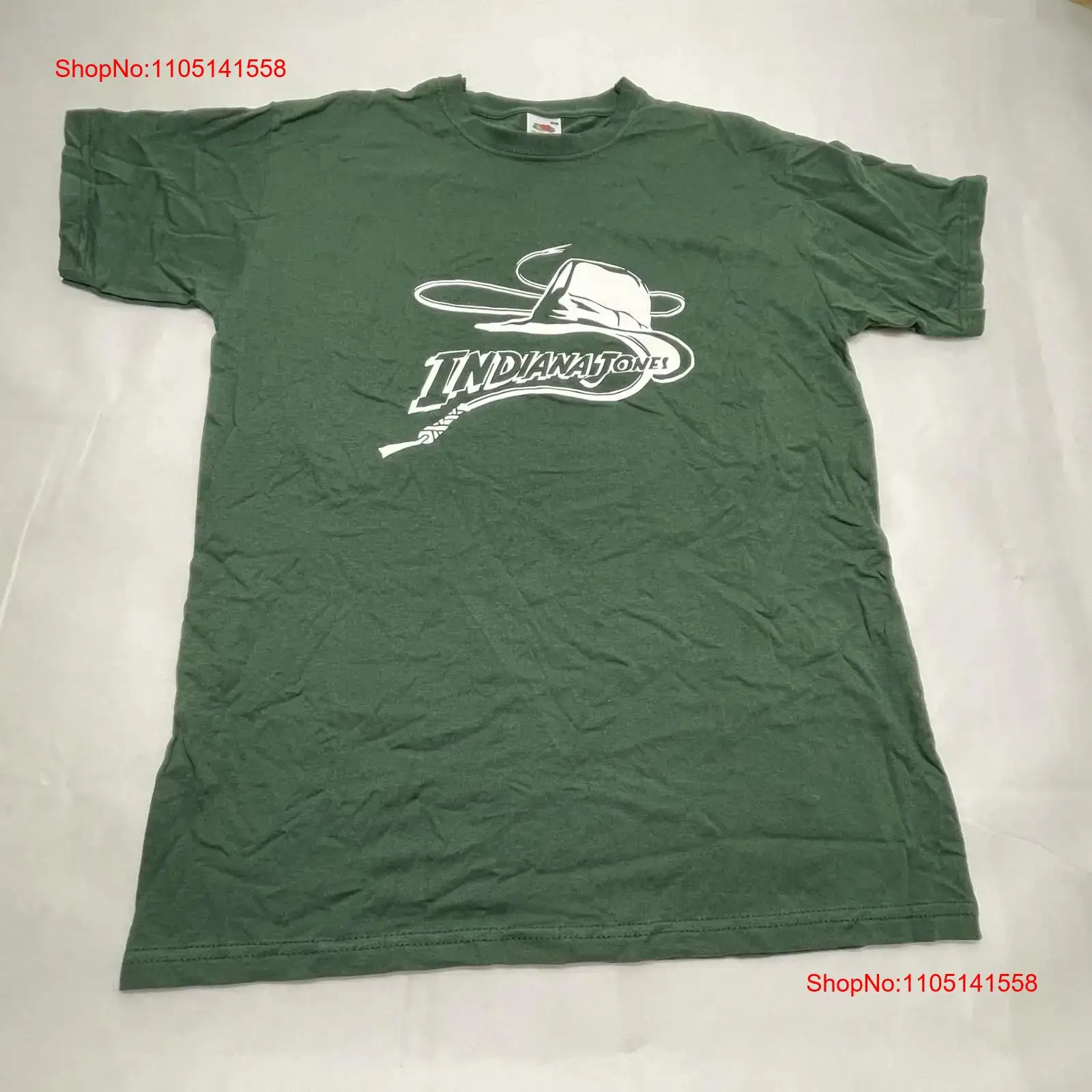 Men'S Fashion With Hat - Indiana Jones film T-shirt hoed en