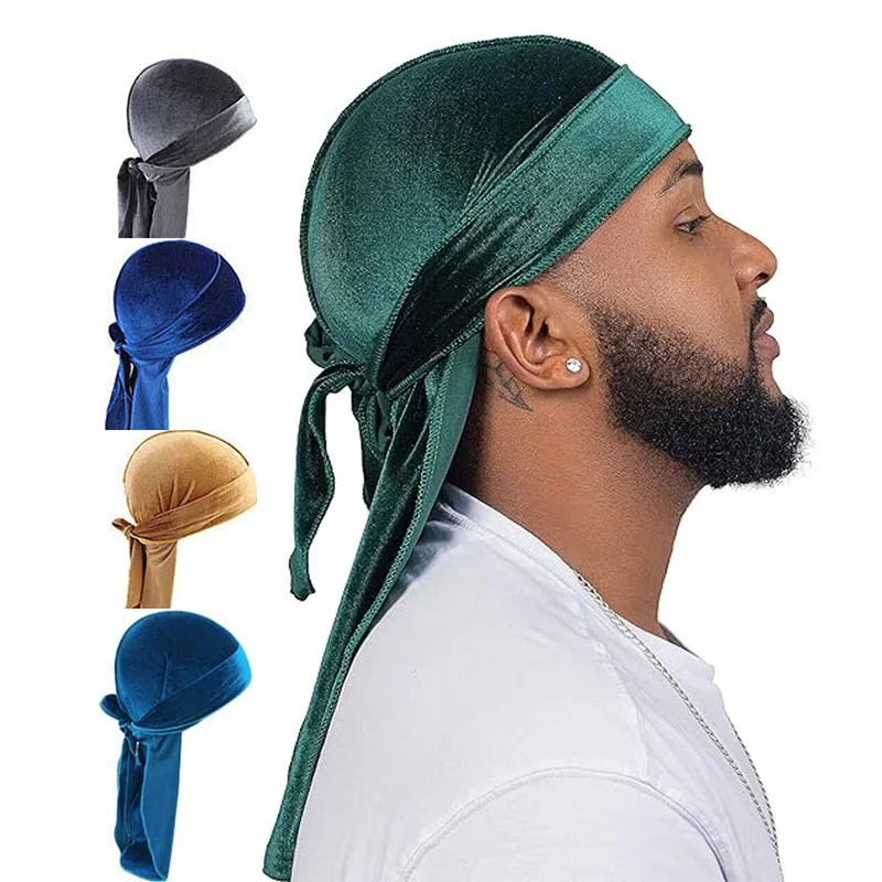kkjoy Unisex Fluwelen Durags B - Men'S Fashion With Hat recensie en prijs
