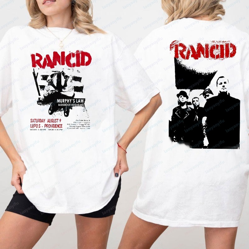 Rancid dubbelzijdig bedrukt T- - Poster Men Fashion recensie en prijs