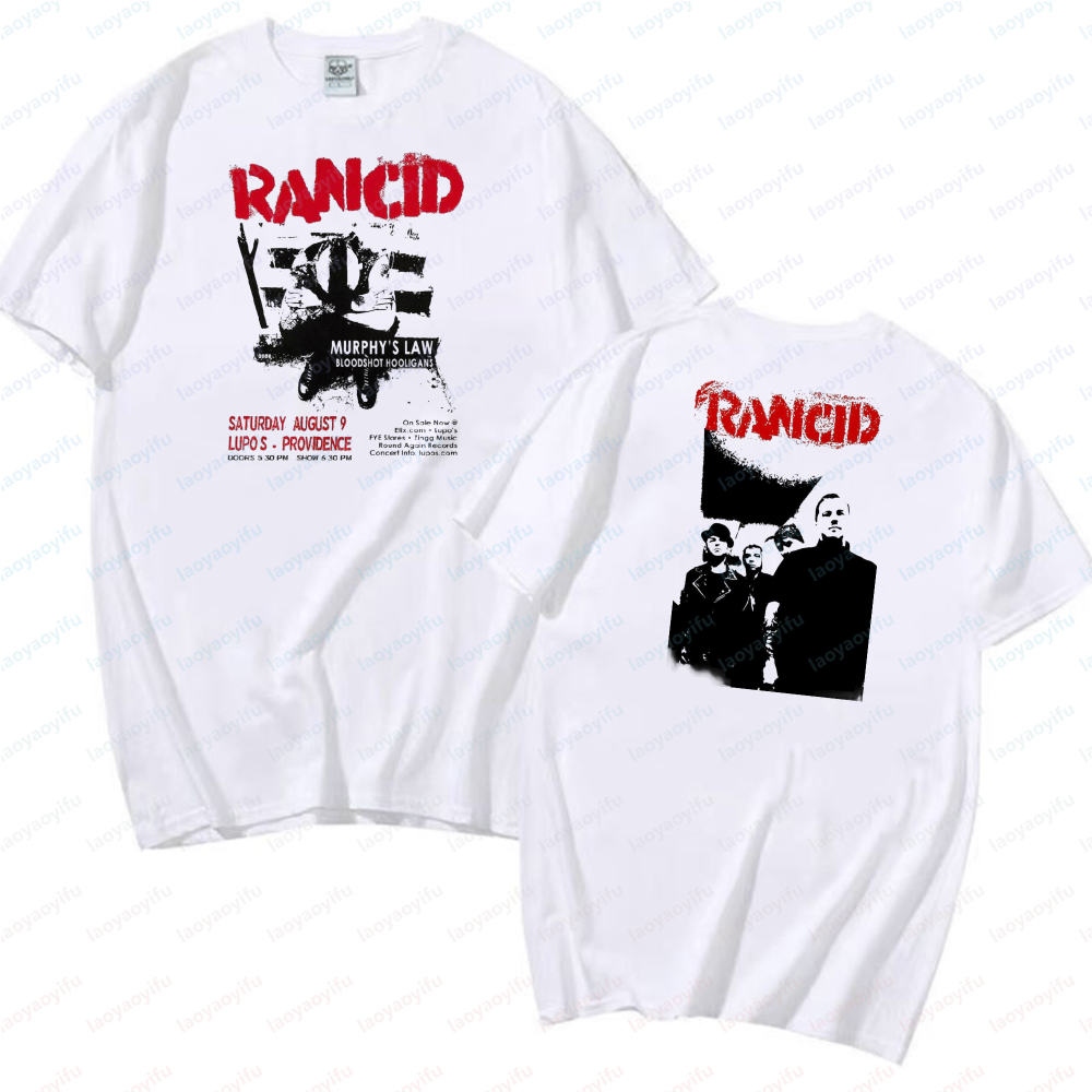Rancid dubbelzijdig bedrukt T- - Poster Men Fashion recensie en prijs