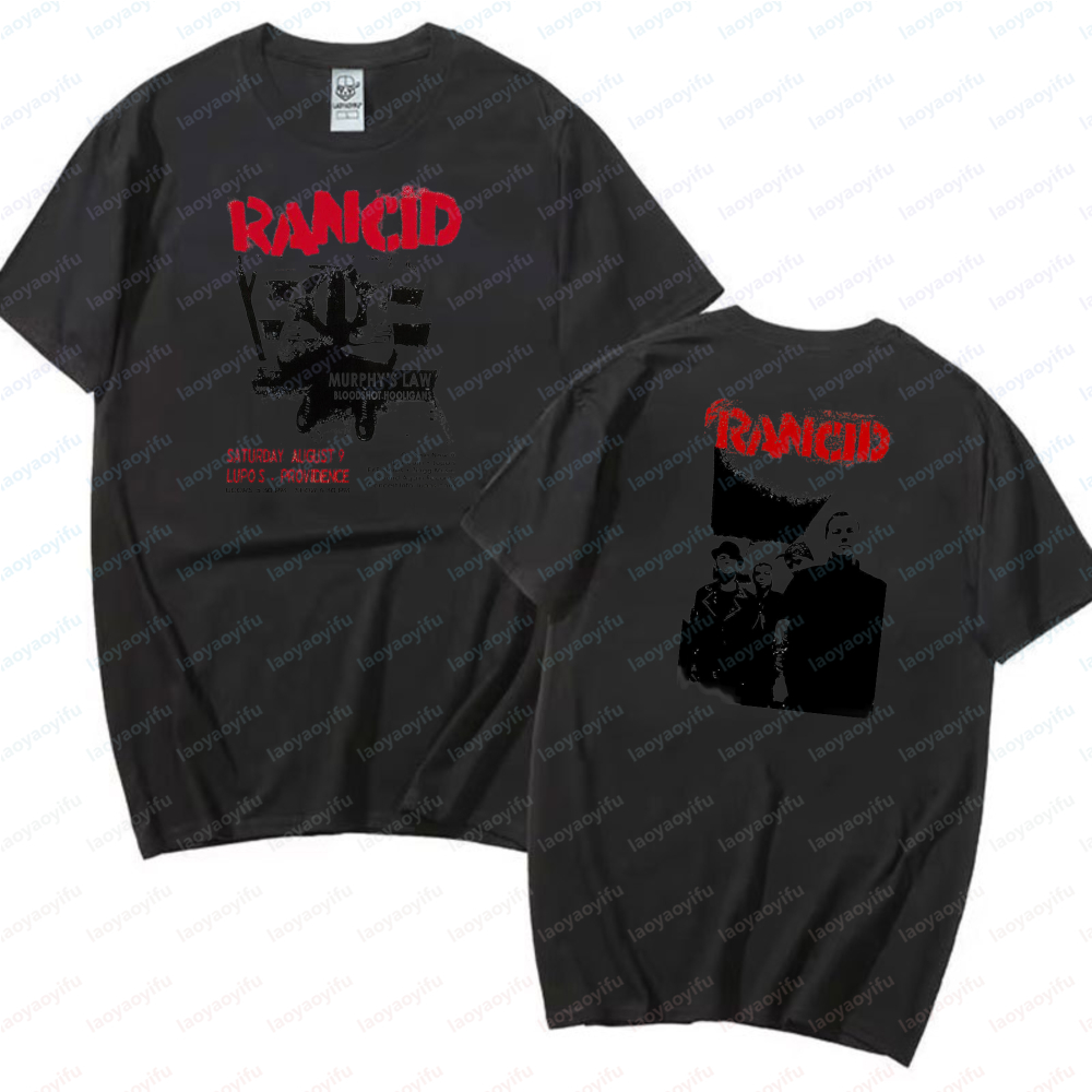 Rancid dubbelzijdig bedrukt T- - Poster Men Fashion recensie en prijs