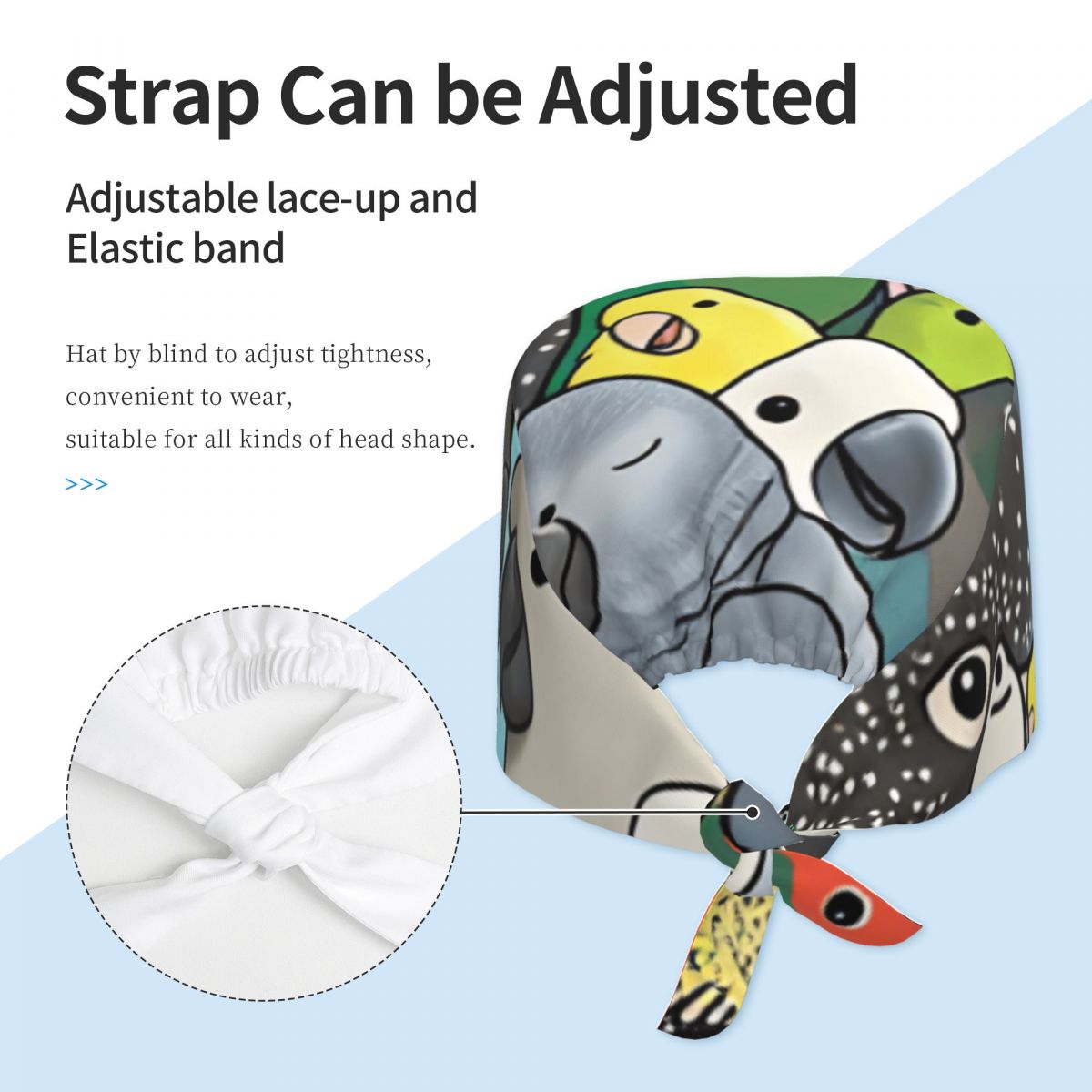 Scrub Caps Parrot Party Poster - Poster Men Fashion recensie en prijs