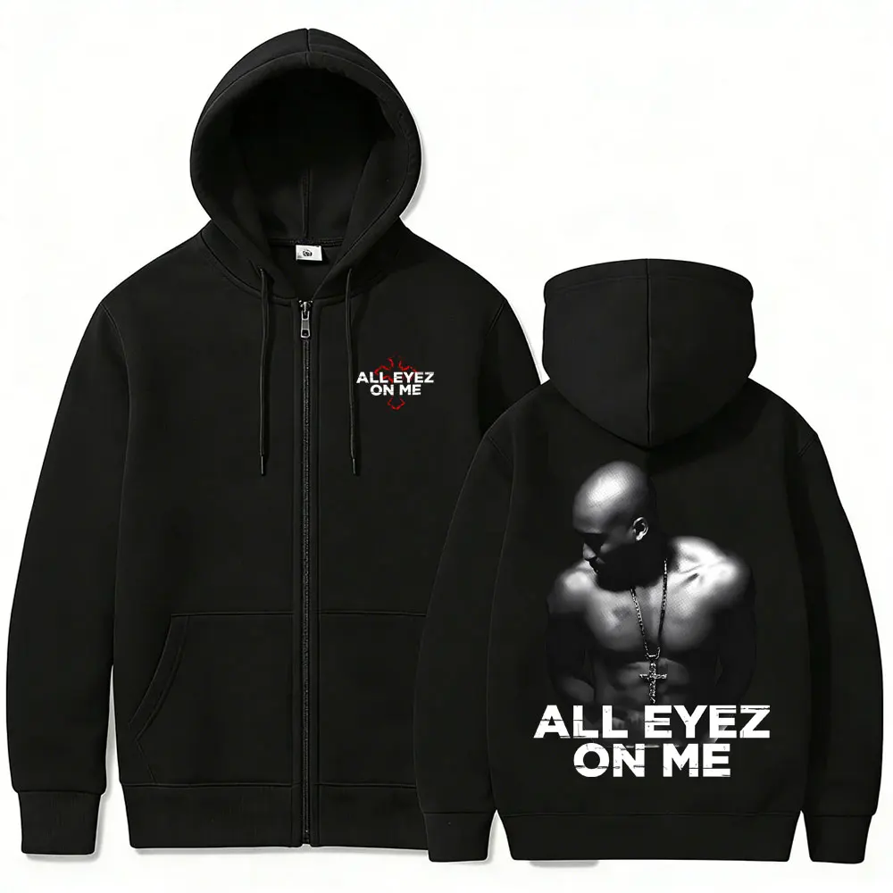 Rapper Tupac 2pac All Eyez on  - Mens Fashion Zip Up Hoodies recensie en prijs