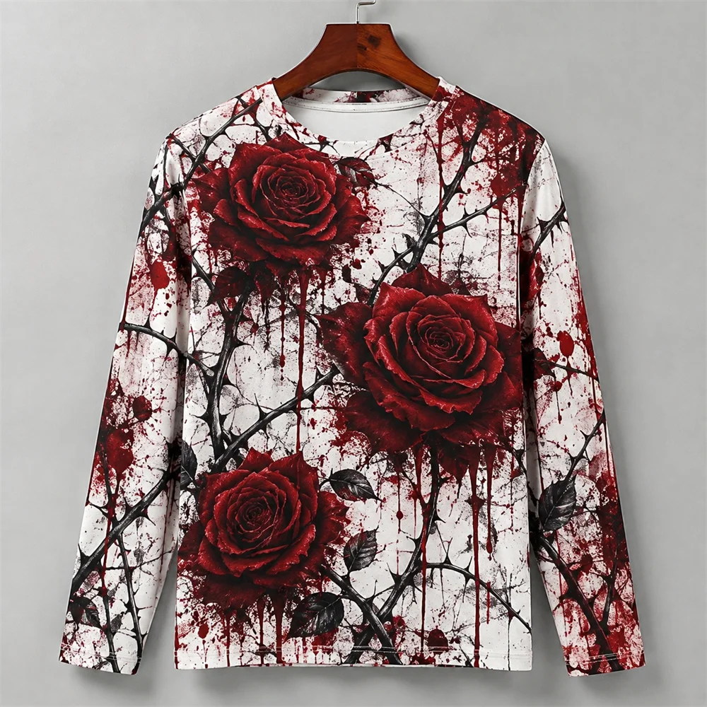 3D-print Halloween T-shirt met - Mens Fashion Summer recensie en prijs