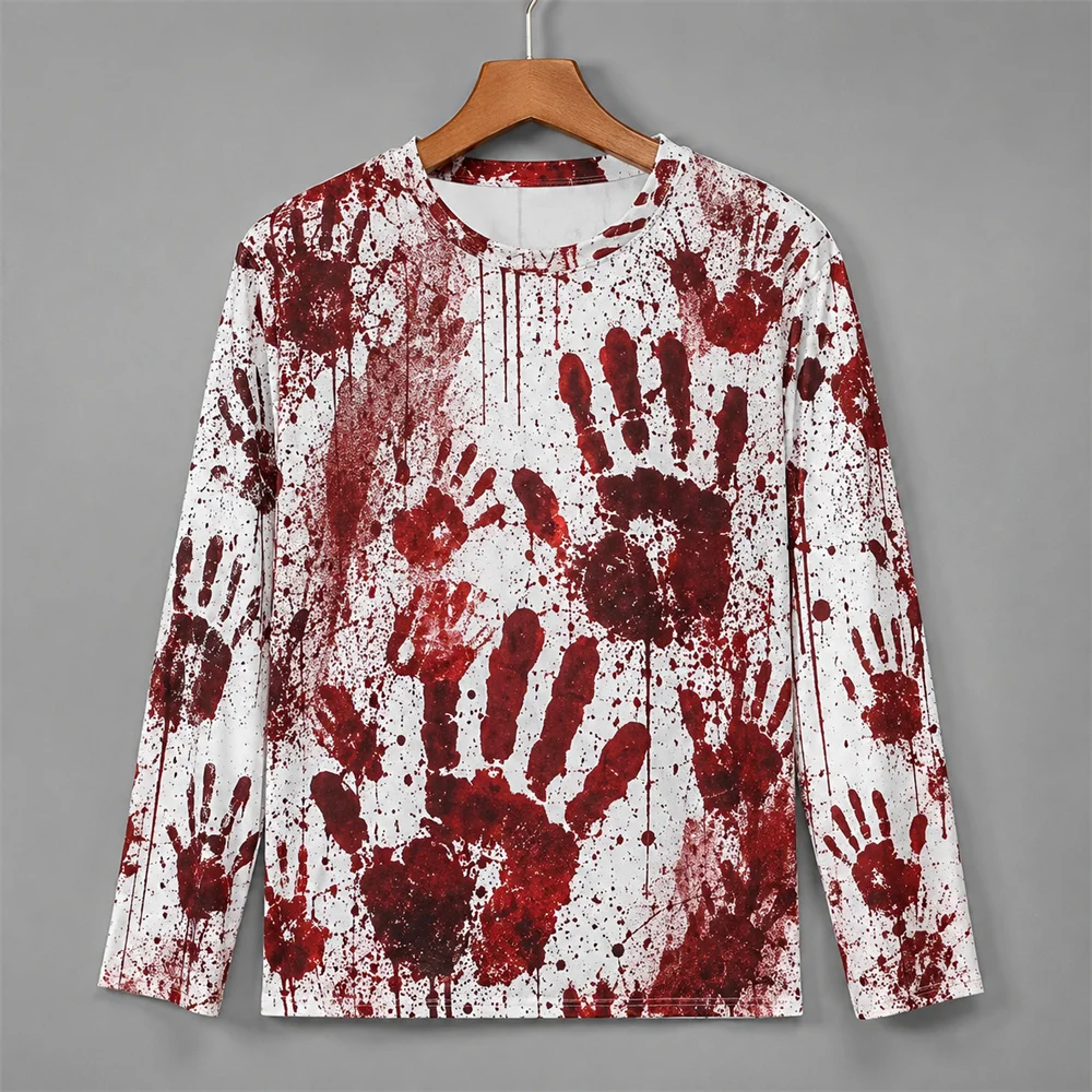 3D-print Halloween T-shirt met - Mens Fashion Summer recensie en prijs