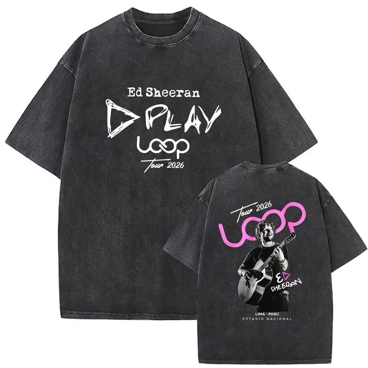 Rapper Ed Sheeran Loop Tour 20 - Poster Men Fashion recensie en prijs
