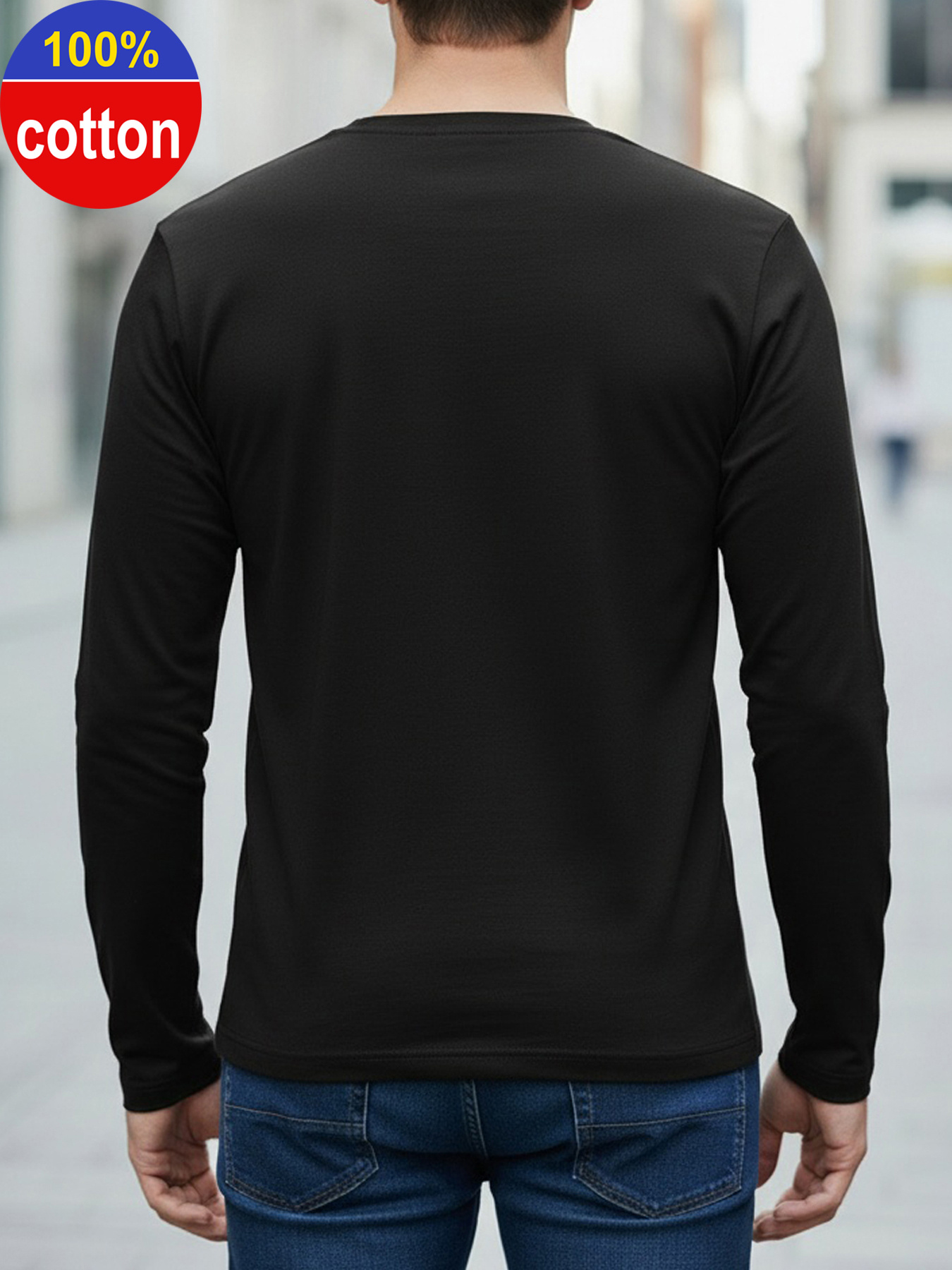 100% puur katoen heren T-shirt - Men'S Fashion T Shirts recensie en prijs