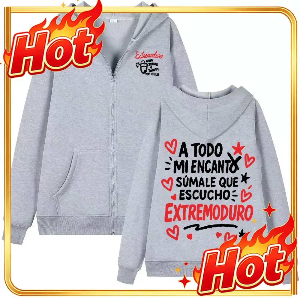 Rockband Extremoduro Album Zip - Mens Fashion Zip Up Hoodies recensie en prijs