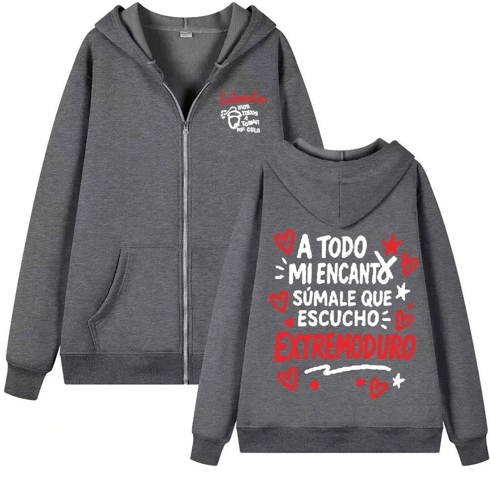 Rockband Extremoduro Album Zip - Mens Fashion Zip Up Hoodies recensie en prijs