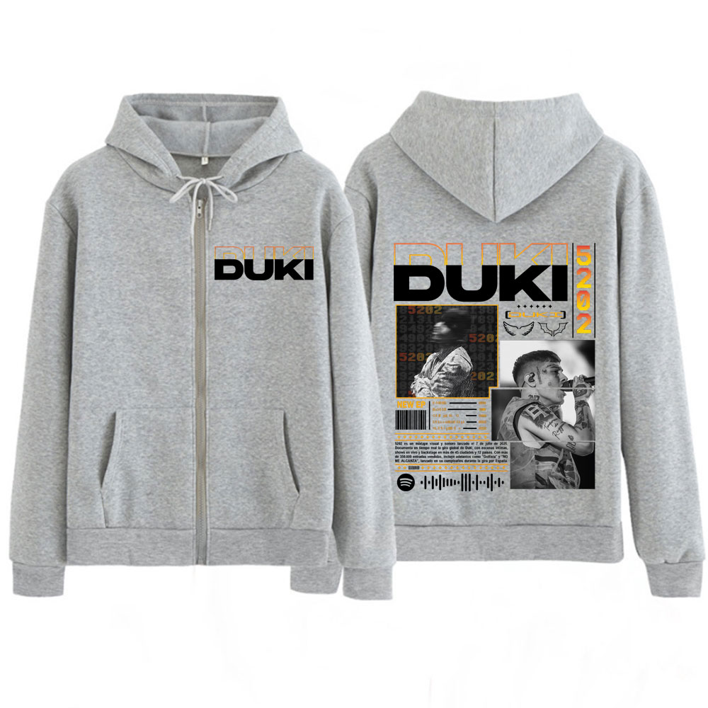 Rapper Duki Duki 5202 MIXTAPE  - Mens Fashion Zip Up Hoodies recensie en prijs
